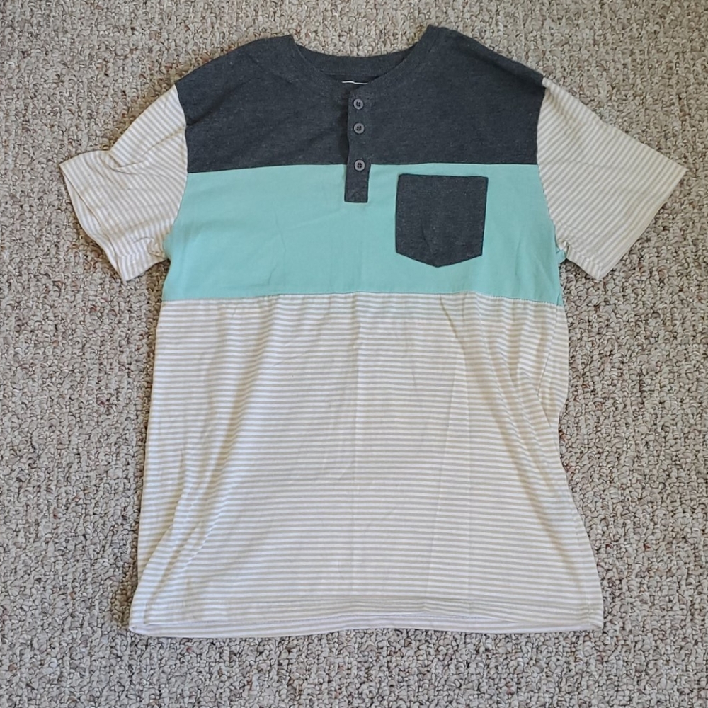 ❗5 for $25❗Mens color block tee